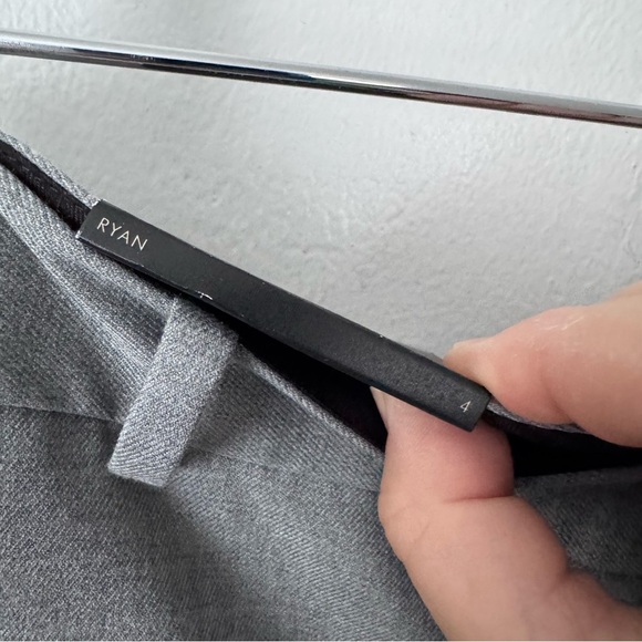 NWT Banana Republic Ryan gray dress pant Size 4 - Picture 5 of 10